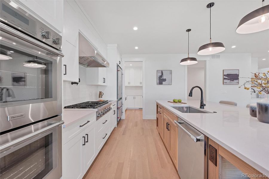 Furnished interior view inside a new home in , Denver (Image 15).