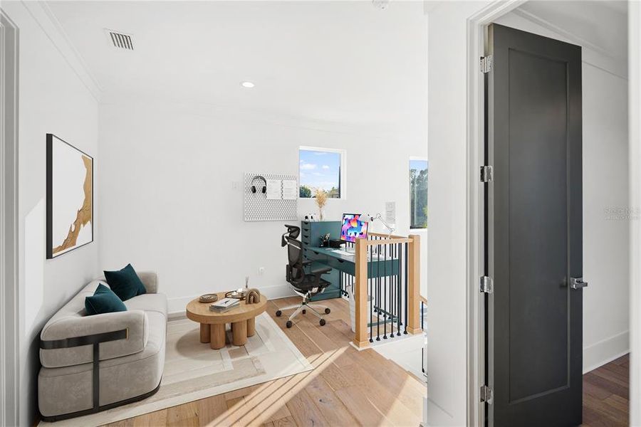 Furnished interior view inside a new home in , Sarasota (Image 40).
