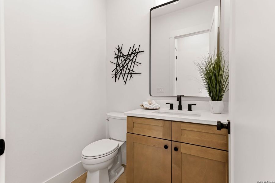 Furnished interior view inside a new home in , Boerne (Image 5).