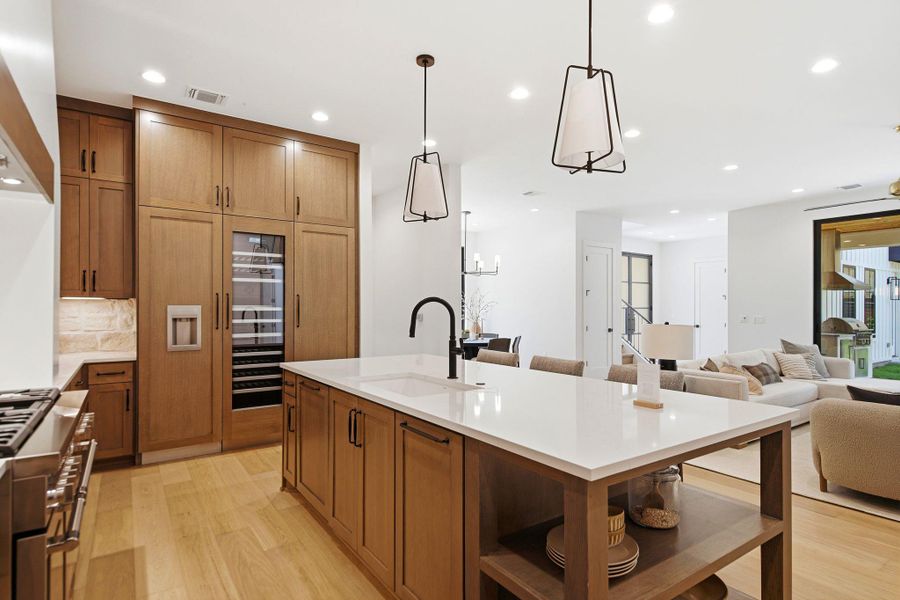 Furnished interior view inside a new home in , Austin (Image 18).