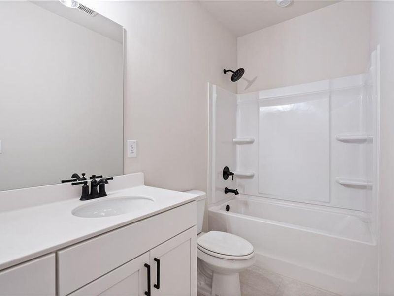 Furnished interior view inside a new home in Kelly Preserve, Loganville (Image 10).