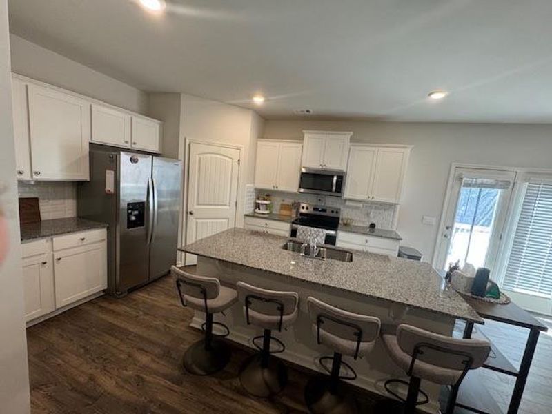 Furnished interior view inside a new home in , Dahlonega (Image 12). Furnished interior view inside a new home in , Dahlonega (Image 12).