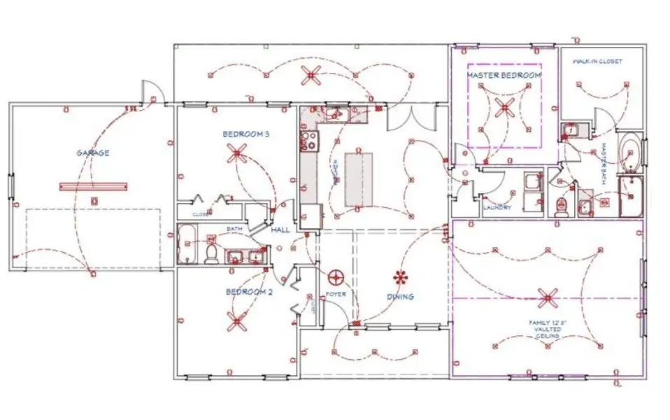 2D floor plan layout of this home in , Summerville, SC (Image 7). 2D floor plan layout of this home in , Summerville, SC (Image 7).