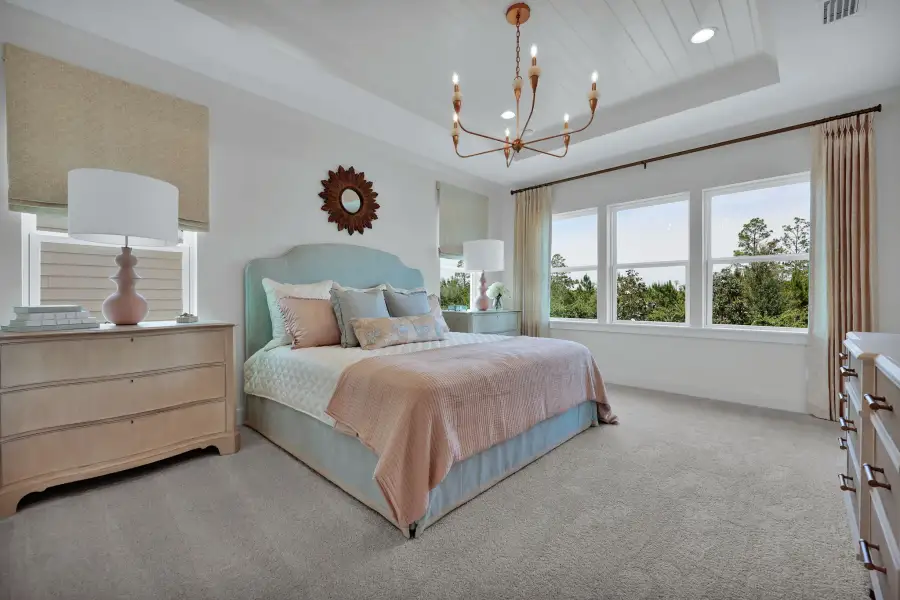 Representative furnished interior of a home built from the Scarlett by Riverside Homes in Sagebrush at EverRange, Jacksonville (Image 55).