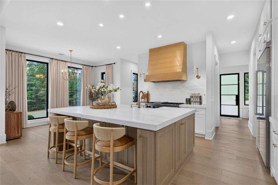 Furnished interior view inside a new home in , Hoschton (Image 57).