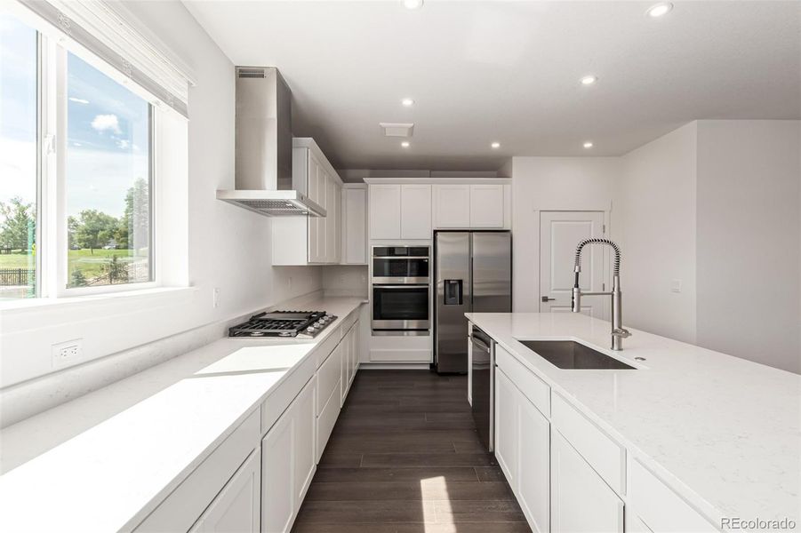 Furnished interior view inside a new home in Ascent at Inverness, Englewood (Image 7).