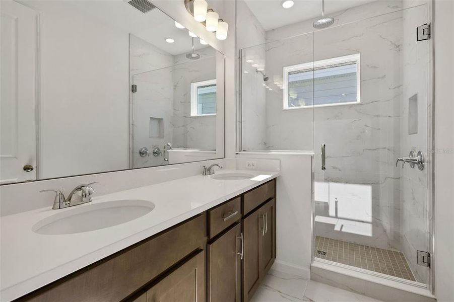 Furnished interior view inside a new home in Serenade at Ovation, Winter Garden (Image 16).