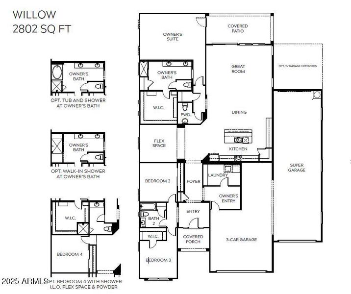 2802SG Floor Plan 2802SG Floor Plan