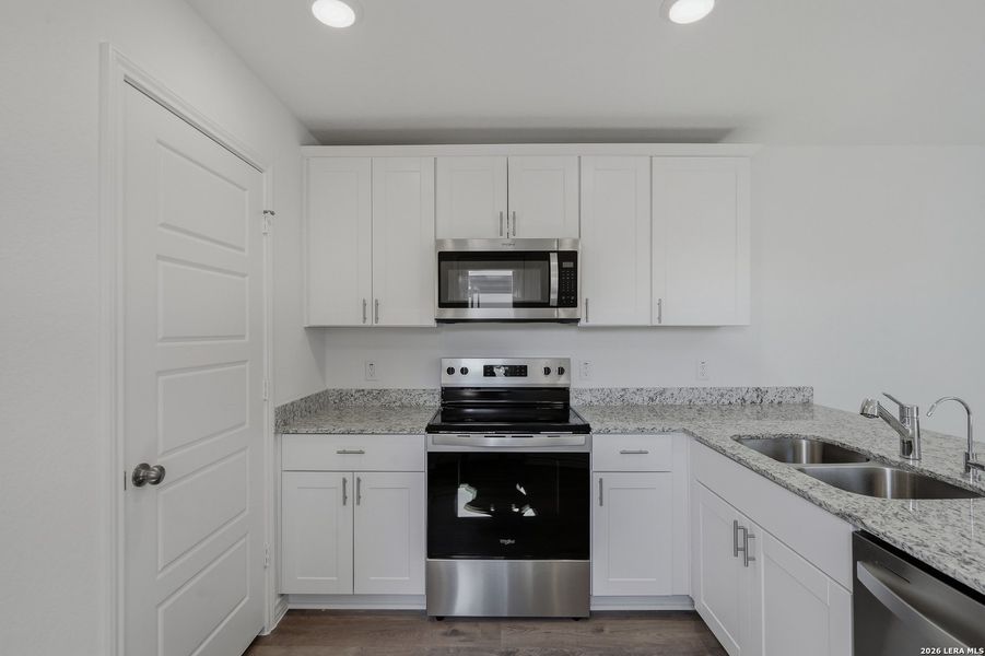 Furnished interior view inside a new home in Vista Real, Converse (Image 10).