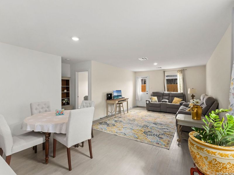 Furnished interior view inside a new home in Rose Valley, Converse (Image 6).