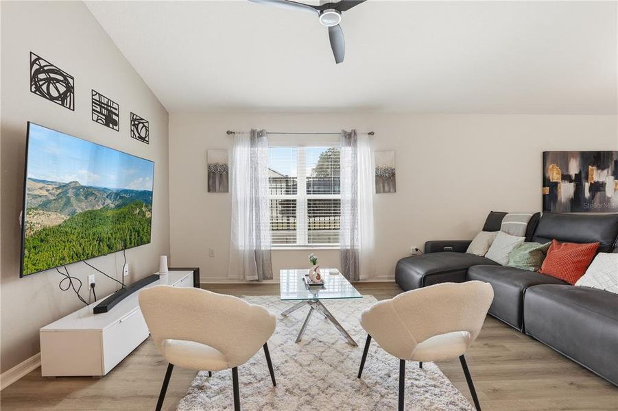 Furnished interior view inside a new home in Bellaviva I at Westside, Davenport (Image 7).