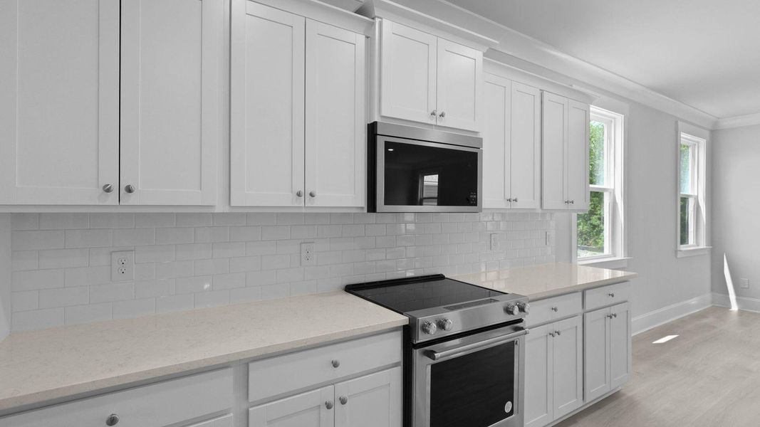 Furnished interior view inside a new home in Sheep Island, Summerville (Image 4). Furnished interior view inside a new home in Sheep Island, Summerville (Image 4).