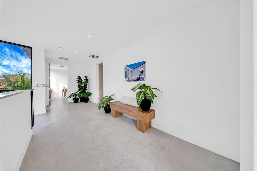 Furnished interior view inside a new home in , Miami (Image 7). Furnished interior view inside a new home in , Miami (Image 7).