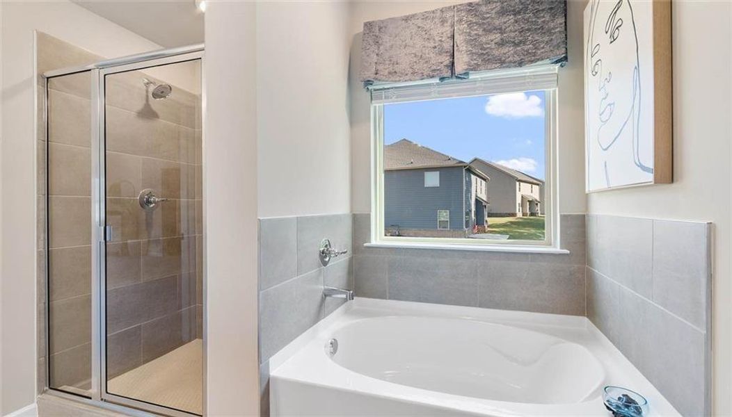 Furnished interior view inside a new home in Camp Creek Village, Atlanta (Image 5).