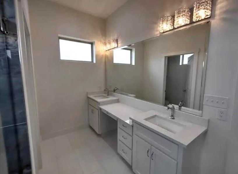 Primary Bath with Large Walk-In Closet