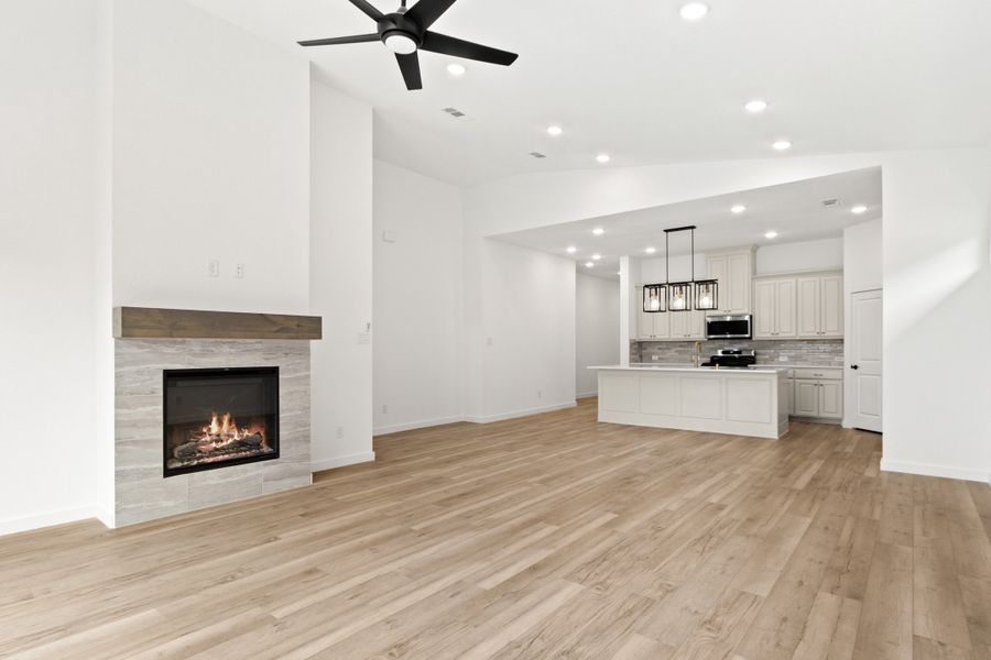 Spacious, unfurnished interior of a new home in Willow Grove Single-Family Homes, Melissa (Image 29). Spacious, unfurnished interior of a new home in Willow Grove Single-Family Homes, Melissa (Image 29).