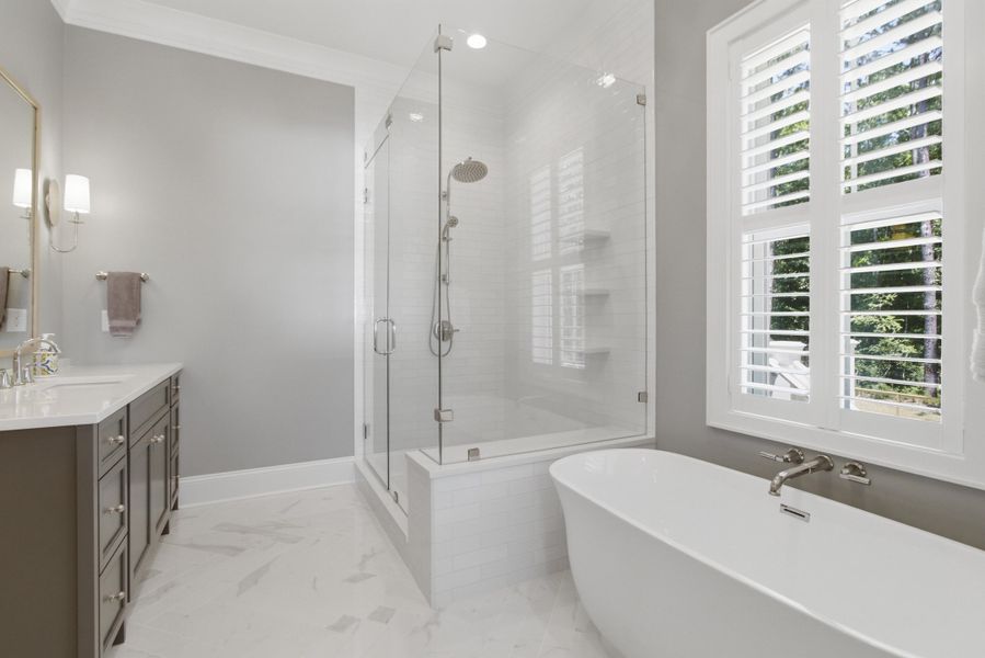 Furnished interior view inside a new home in , Mount Pleasant (Image 16).