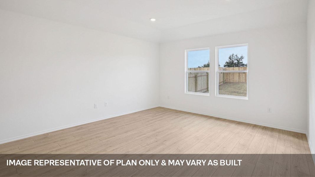 Spacious, unfurnished interior of a new home in Carillon, Manor (Image 22).