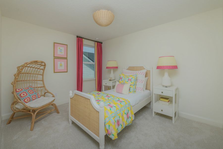 Representative furnished interior of a home built from the Sebring by Riverside Homes in Mariposa at EverRange, Jacksonville (Image 45).