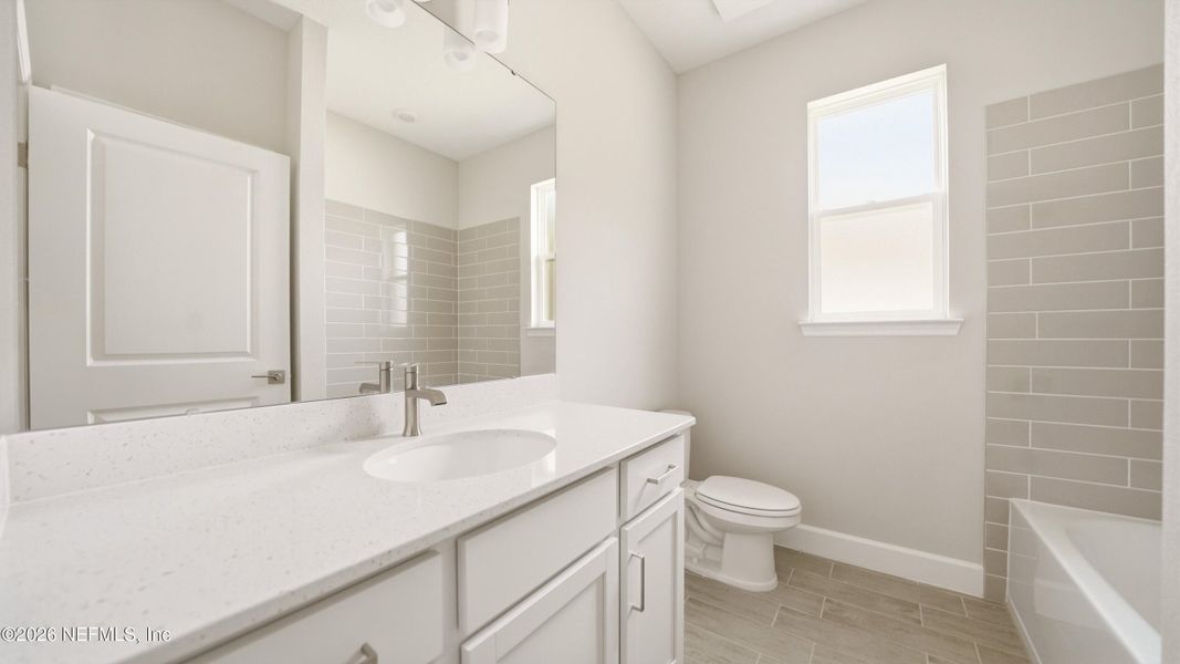 Furnished interior view inside a new home in , Palm Coast (Image 34).