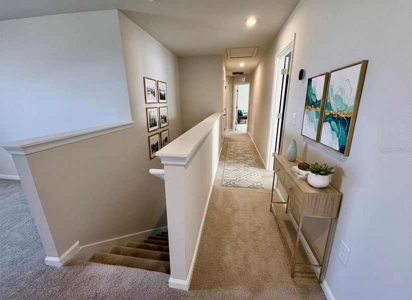 Furnished interior view inside a new home in , Haines City (Image 14).