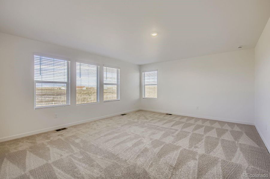 Spacious, unfurnished interior of a new home in Ledge Rock: The Camden Collection, Johnstown (Image 9). Spacious, unfurnished interior of a new home in Ledge Rock: The Camden Collection, Johnstown (Image 9).