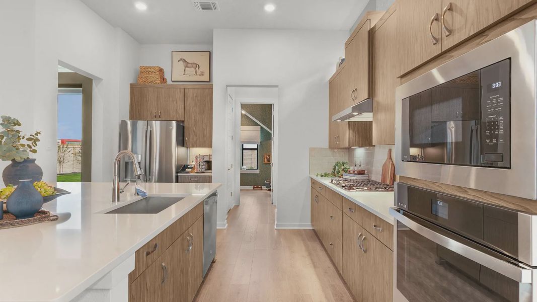 Furnished interior view inside a new home in Newhaven, Manor (Image 17).