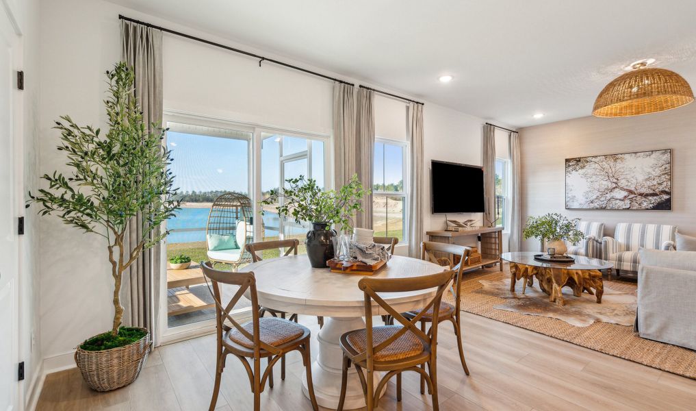 Representative furnished interior of a home built from the Water Lily by K. Hovnanian® Homes in Aspire at New Hampstead, Savannah (Image 16).
