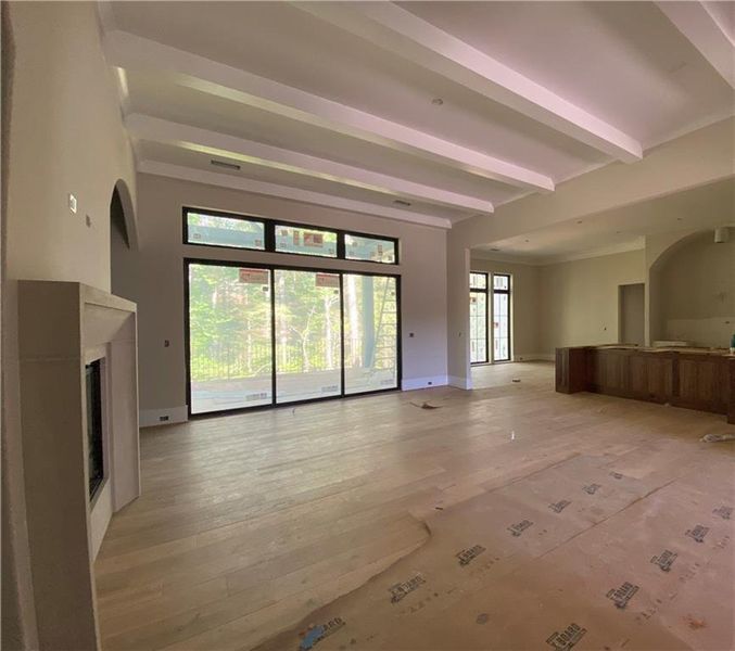 In-progress construction of a new home in , Acworth, GA (Image 68).