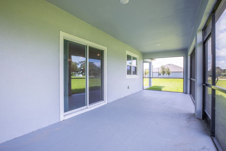 Representative exterior details of a home built from the Columbus by Maronda Homes in Malabar Springs, Palm Bay (Image 4). Representative exterior details of a home built from the Columbus by Maronda Homes in Malabar Springs, Palm Bay (Image 4).