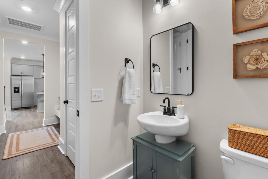 Furnished interior view inside a new home in , Ravenel (Image 10).