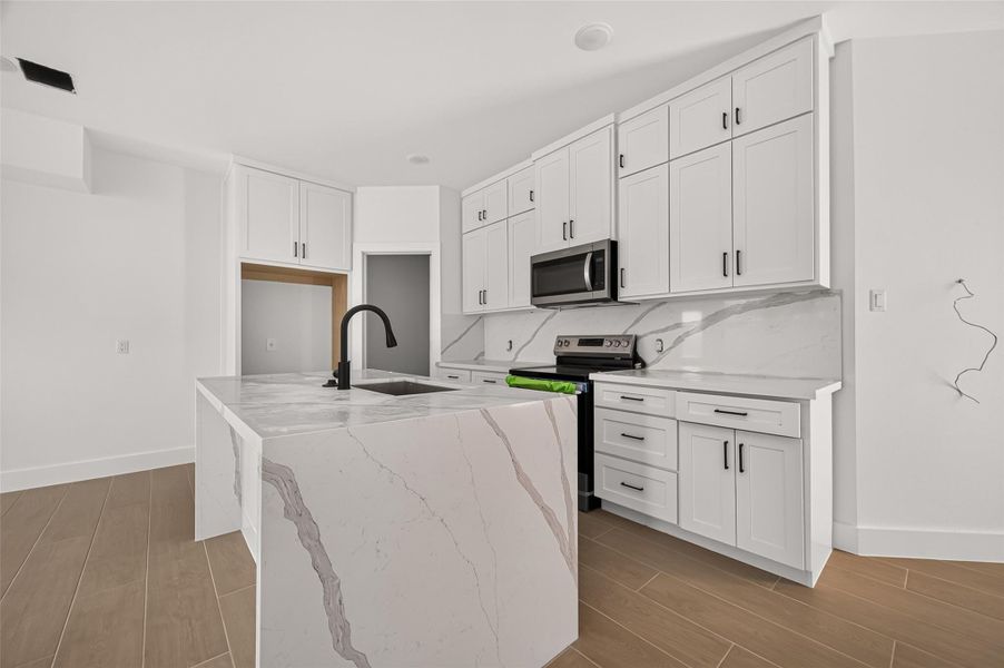 Furnished interior view inside a new home in , Spring (Image 13).