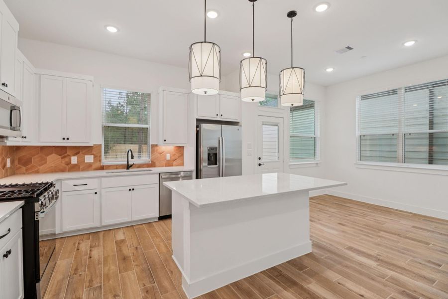 Furnished interior view inside a new home in Kresston, Montgomery (Image 11).