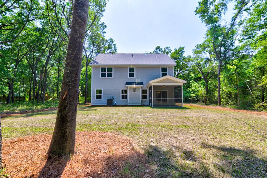 Exterior details and patio area of a home in , Charleston (Image 26).