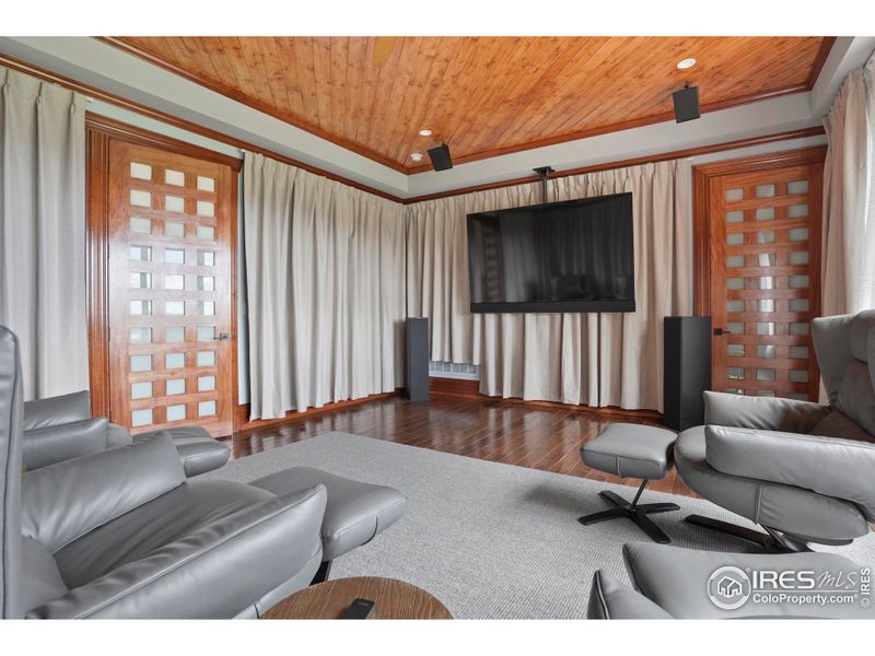 Furnished interior view inside a new home in , Estes Park (Image 22).