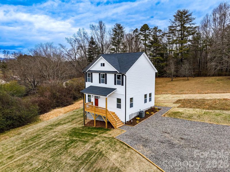 Exterior details and patio area of a home in , Alexander (Image 24).