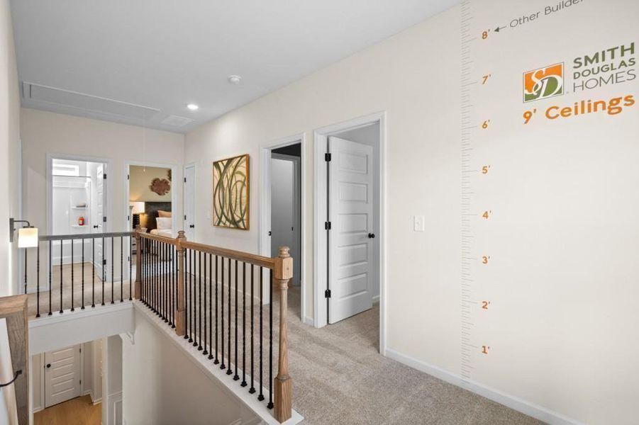 Furnished interior view inside a new home in Allen Manor, Hoschton (Image 15).