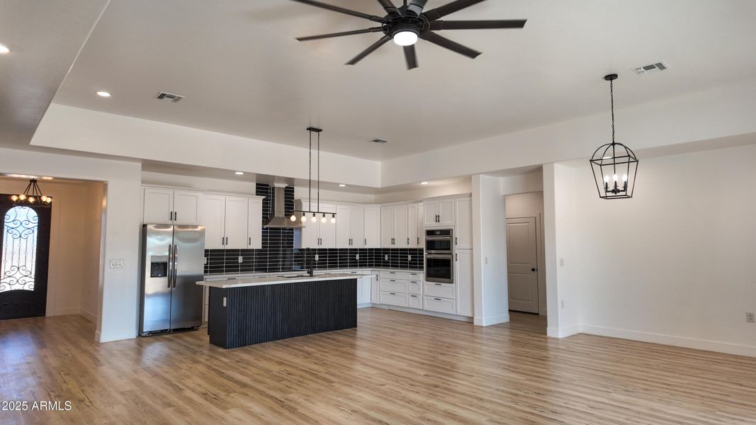 Vinyl Flooring Great Room & Kitchen