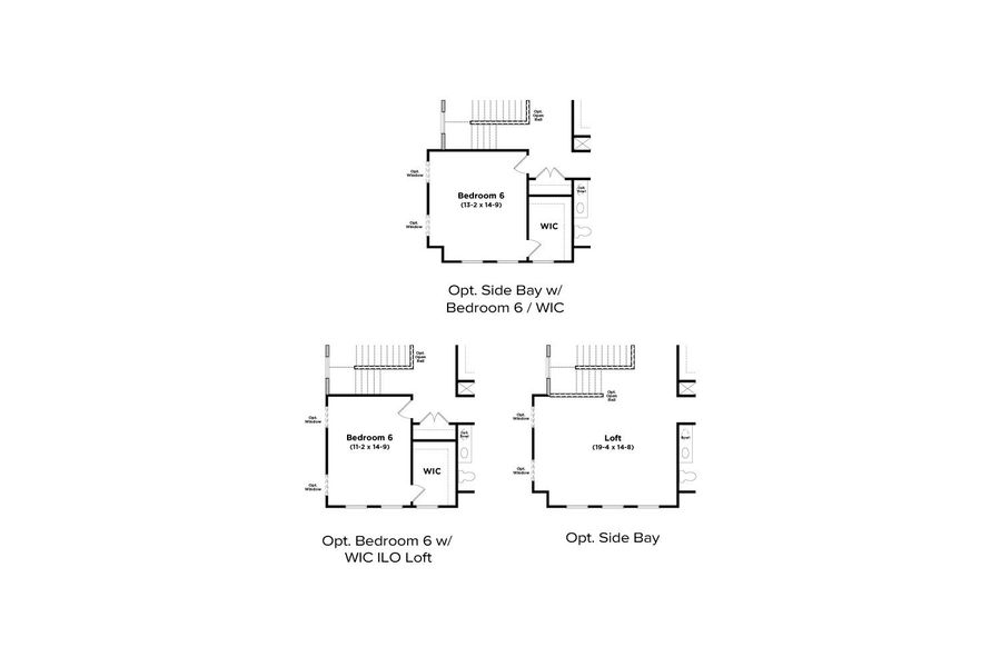 2D floor plan layout for the Briar Creek by DRB Homes in Hamilton Lakes, Loganville, GA (Image 10).