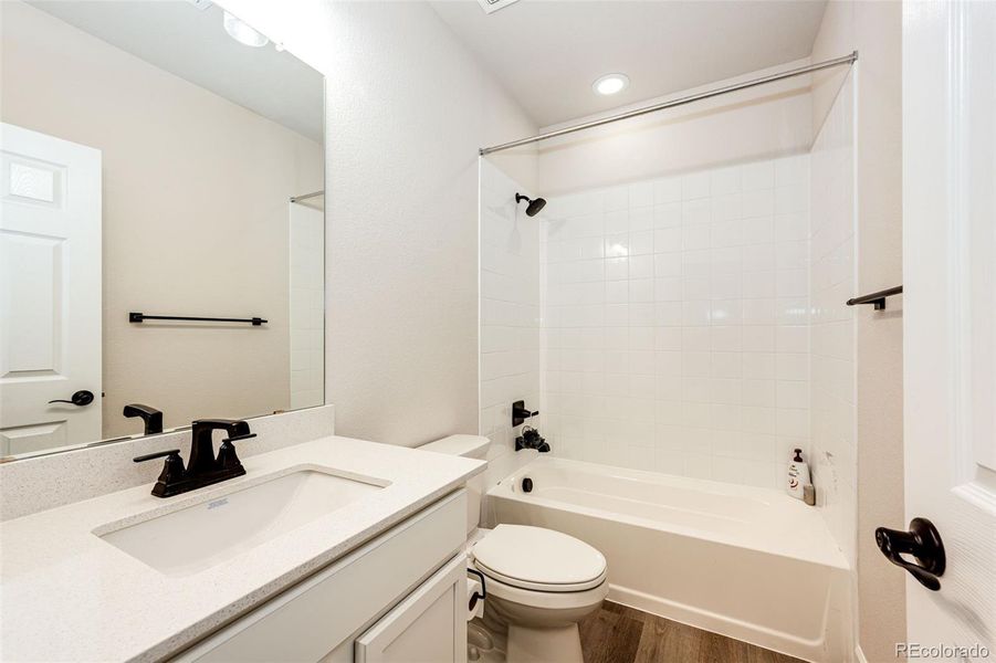 Furnished interior view inside a new home in , Colorado Springs (Image 19).