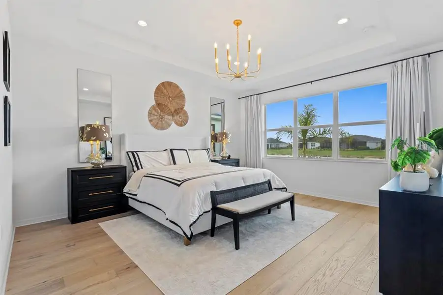 Furnished interior view inside a new home in , Punta Gorda (Image 11).