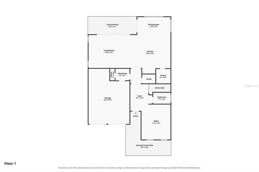 2D floor plan layout of this home in , Orlando, FL (Image 7).