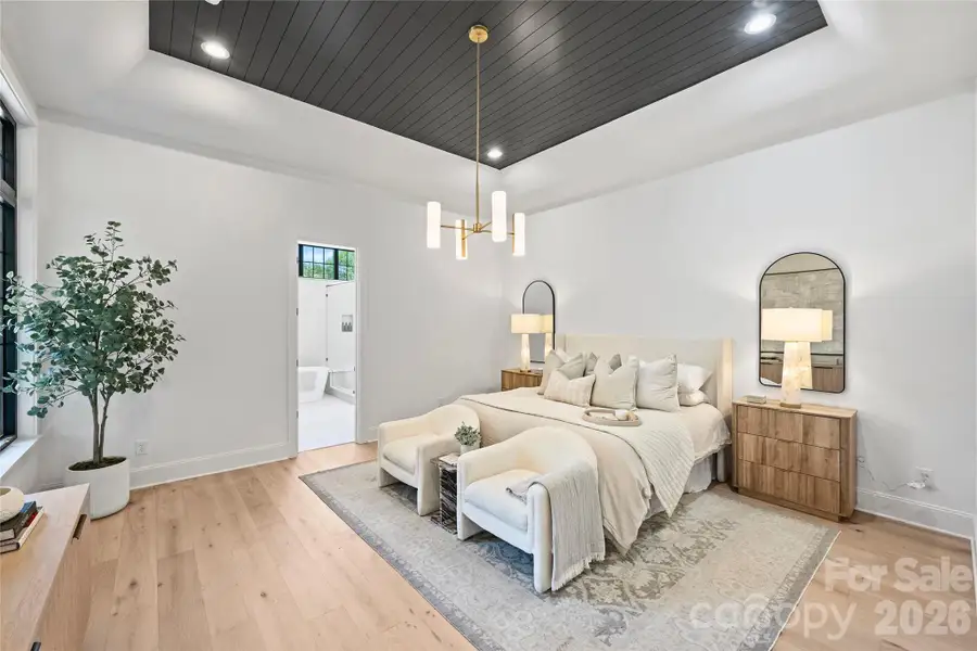 Furnished interior view inside a new home in , Charlotte (Image 4).