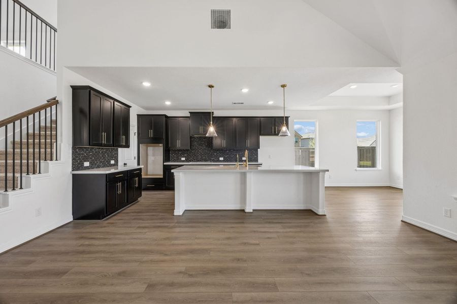 Furnished interior view inside a new home in Brookewater, Rosenberg (Image 7).