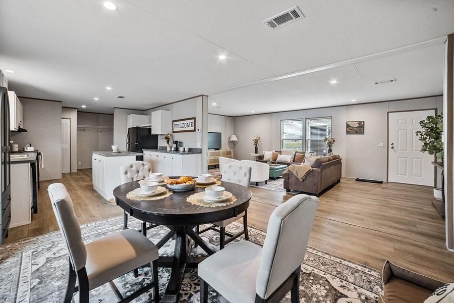 Furnished interior view inside a new home in , Poolville (Image 12).