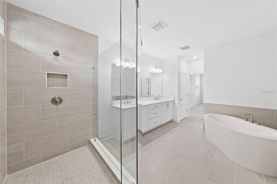 Furnished interior view inside a new home in , St. Petersburg (Image 12).