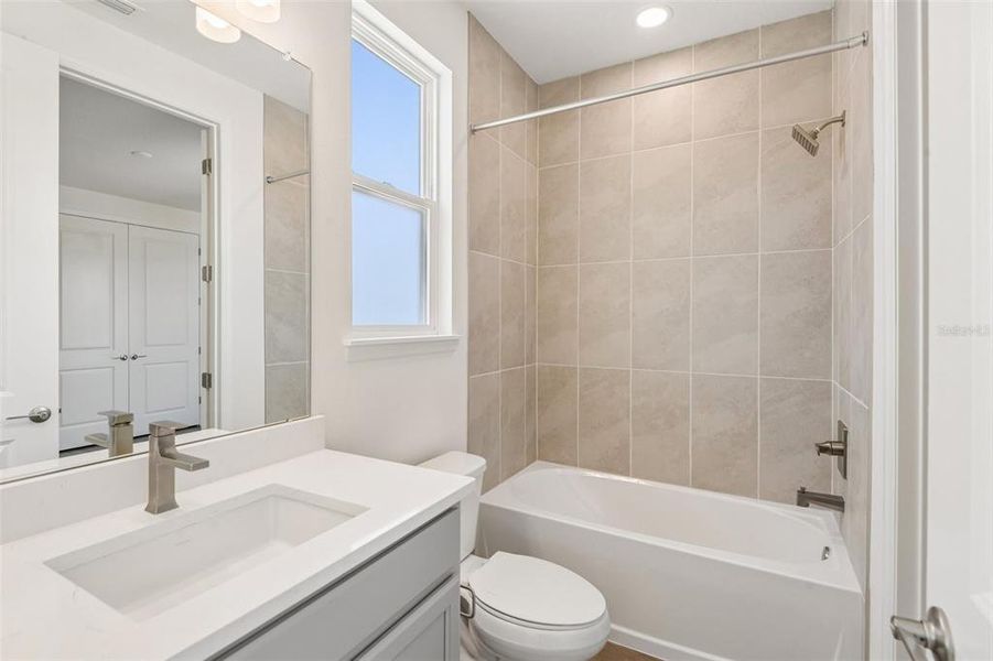 Furnished interior view inside a new home in , San Antonio (Image 13).
