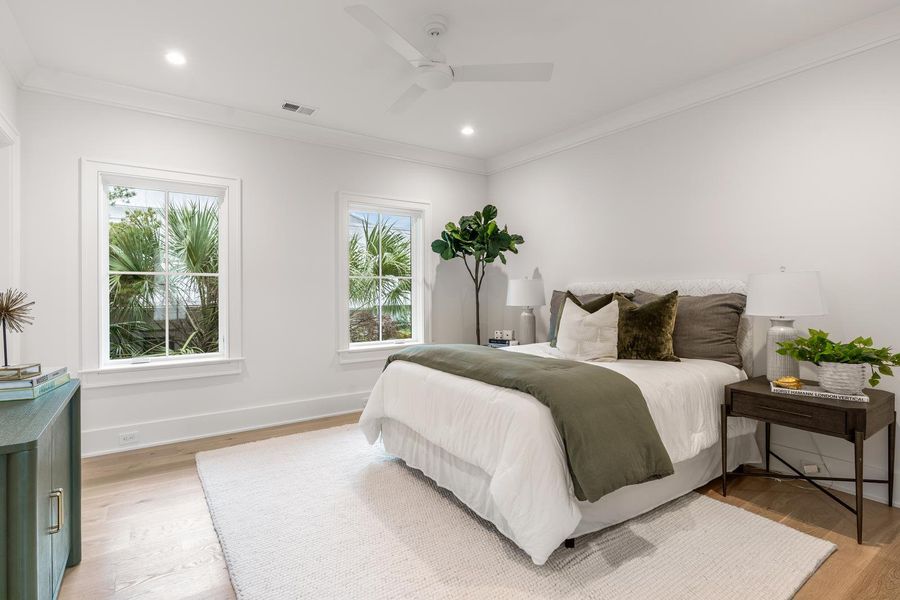 Furnished interior view inside a new home in , Mount Pleasant (Image 28).