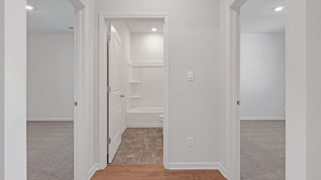 Spacious, unfurnished interior of a new home in Village Park, Oakland (Image 23). Spacious, unfurnished interior of a new home in Village Park, Oakland (Image 23).