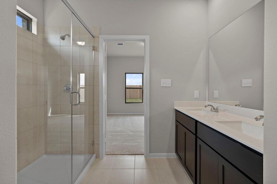 Furnished interior view inside a new home in Arabella on the Prairie, Richmond (Image 14).